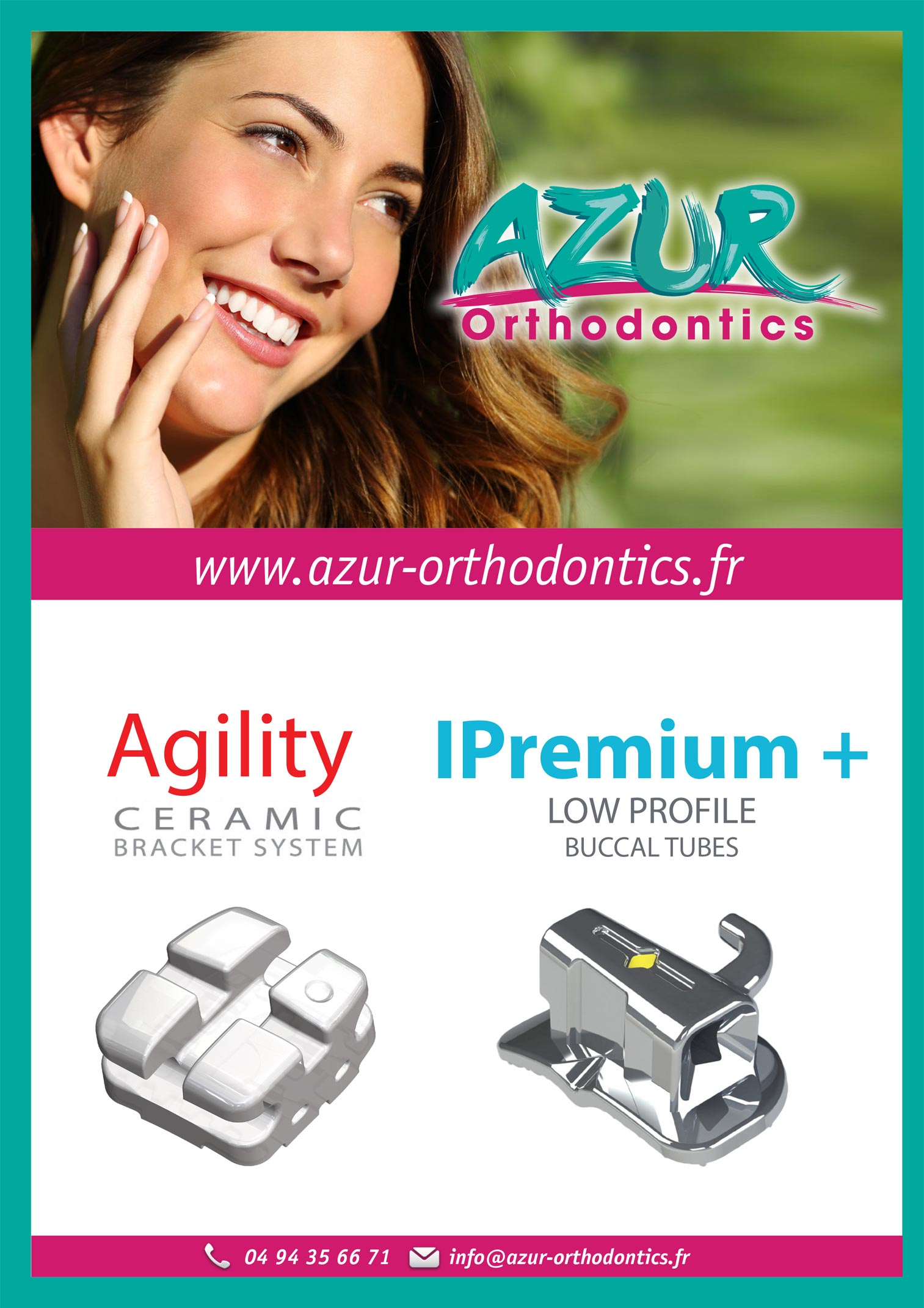 Catalogue produits d'Azur Orthodontics